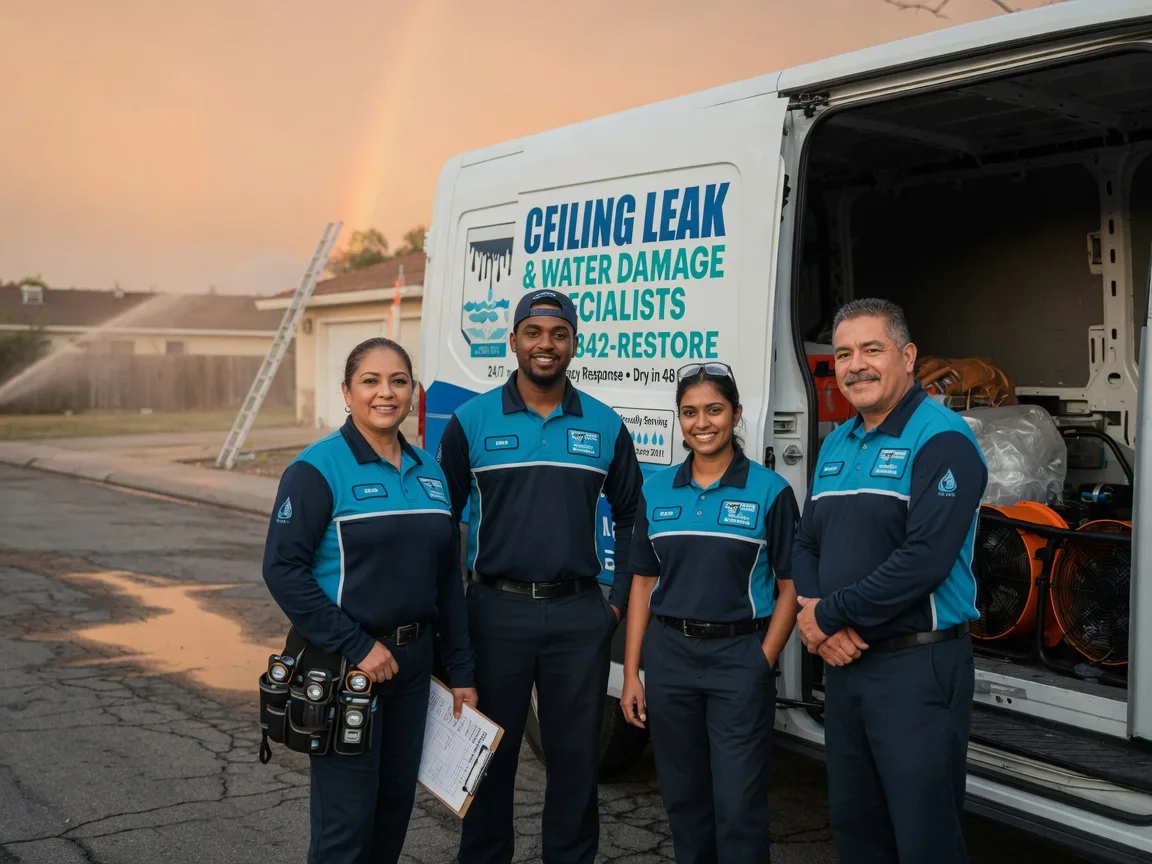 Ceiling Leak Cleanup company in Springfield, ME